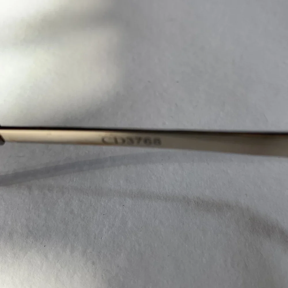 Christian Dior CD3768 Eyeglasses Black Gold CD 3768 OEE Authentic - Picture 5 of 12